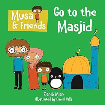 Board book Musa & Friends Go To The Masjid Book