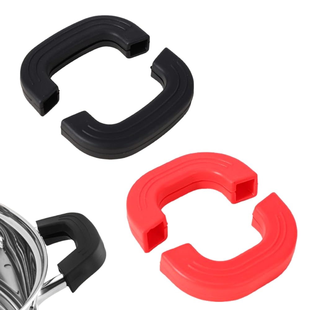Set 8 Manopole In Silicone Per Pentole - Antiscivolo E Resistente Al Calore Fino A 240°C