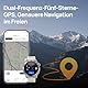 Mibro GS Pro2 - GPS Sportuhr mit 1,43 AMOLED, Dual-Frequency GPS Laufuhr, Trainingsfunktionen, Navigation, Laufen Tennis Schwimmen Radfahren Laufen Skifahren(Hellbeige)