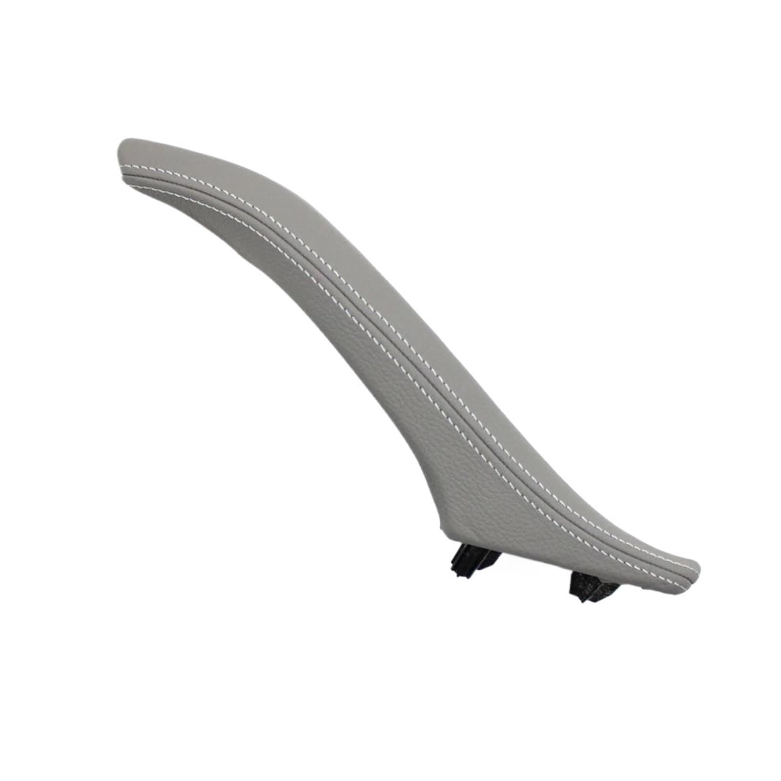 ELEKMPMGTD 51417225852 Passenger Interior Door Leather Pull Handle for 5 Series F10 F11 F18 520i 523i 525i Interior Door Handle(Right Gray)