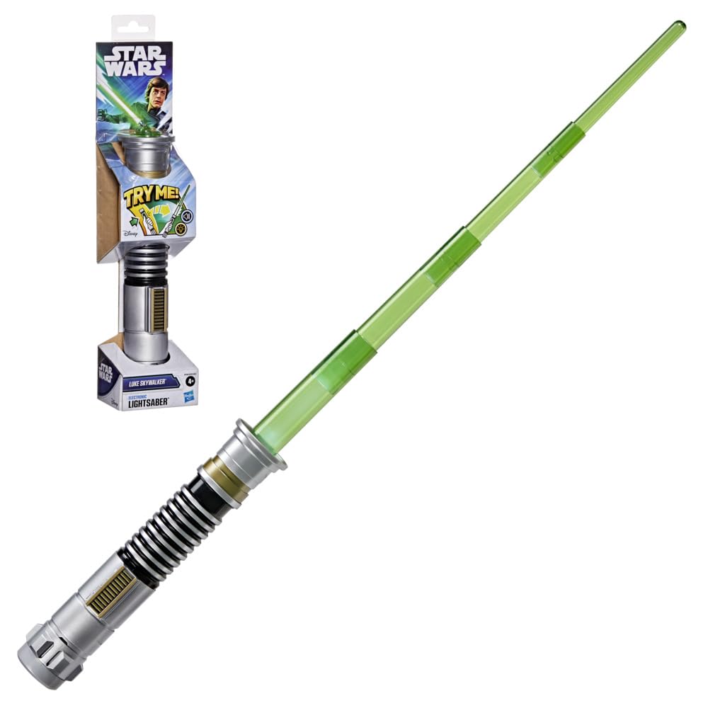 Amazon.com: STAR WARS Luke Skywalker Electronic Lightsaber, Use