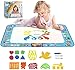 Smyidel Tappetino Aqua Magic Doodle, Grande Tappeto da Disegno per Acqua 40X30 Pollici, Giocattoli educativi e Regali per Bambini, Ragazzi, Ragazze, 2 Anni 4 3 6 6 7 8 Anni