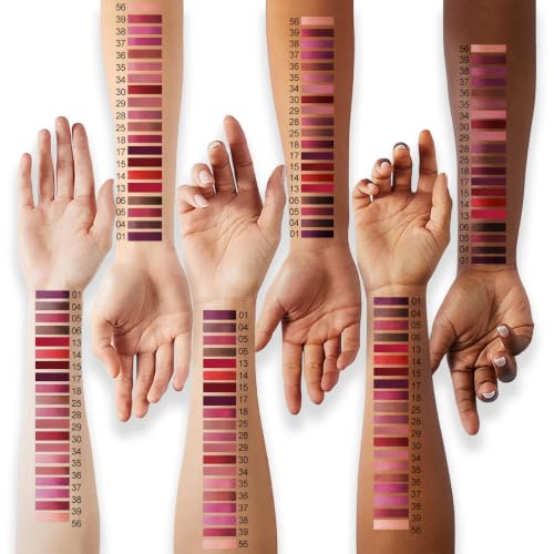 Image of evpct 1Pcs Mauve Pink Matte Lip Liner Stain Liquid Lipstick Makeup Set for Women, Lip Stick Liner Combo Long Lasting Waterproof Lipsticks labiales matte mate larga duracion Long Wear 24 hour Lipstick