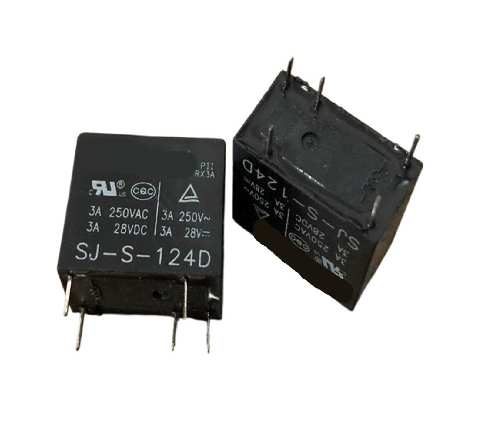 YZWRWRMKTB 1pc SJ-S-124D 24V (32F-1C-9V/24V-3A) Relay 5pins