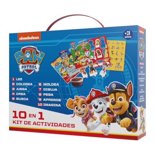Imagiland, Playtime Maletin 10 en 1 de Paw Patrol La Patrulla Canina