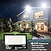 LED Flood Light Outdoor 800W Equivalent 8000LM Smart RGB Landscape Lighting with APP Control, DIY Scenes - Timing - 5700K Daylight White - Color Changing Uplight, IP66 Waterproof US Plug MELPO(2Pack)