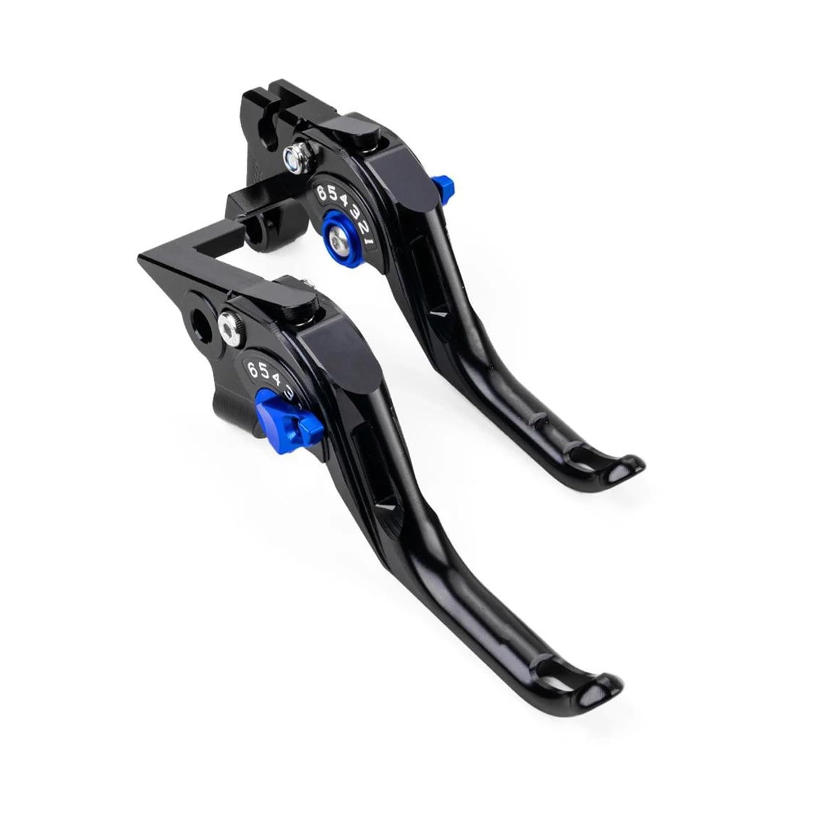 Motorbike Hand Levers For Tenere700 For T7 For T700 For Rally For Tenere 700 For World For Raid XTZ700 SP CNC Motorcycle Brake Clutch Levers Set Handle Brake Lever Motorbike Clutch Lever(Blue)