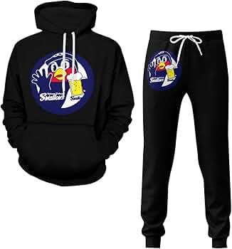 ZKCASA] 東京ヤクルトスワローズ ジャージ 上下2点セット メンズ 長袖