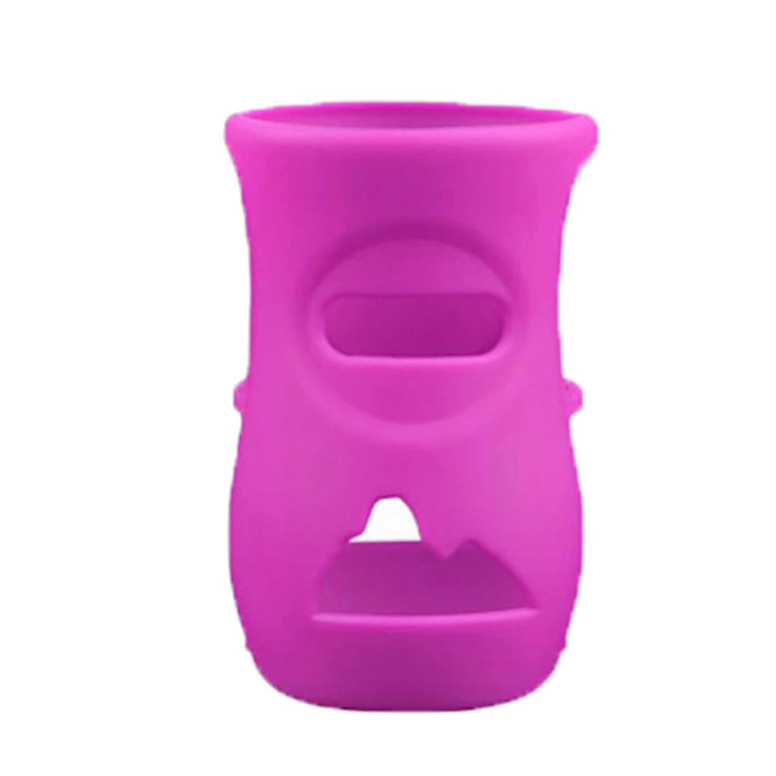of 3pcs / 1pc Protective Silicone Covers for Glass Bottles Shatter Proof Holder Case Sleeve 120 / 240ml Bottle Holder Case — view 12