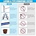 LAPOND A-Type Hydroponics Growing System Kit for Vegetables,Fruits and Herbs,with 72 Plant Sites and Food-Grade PVC-U Pipes,Suitable for Indoor and Outdoor,All New Design