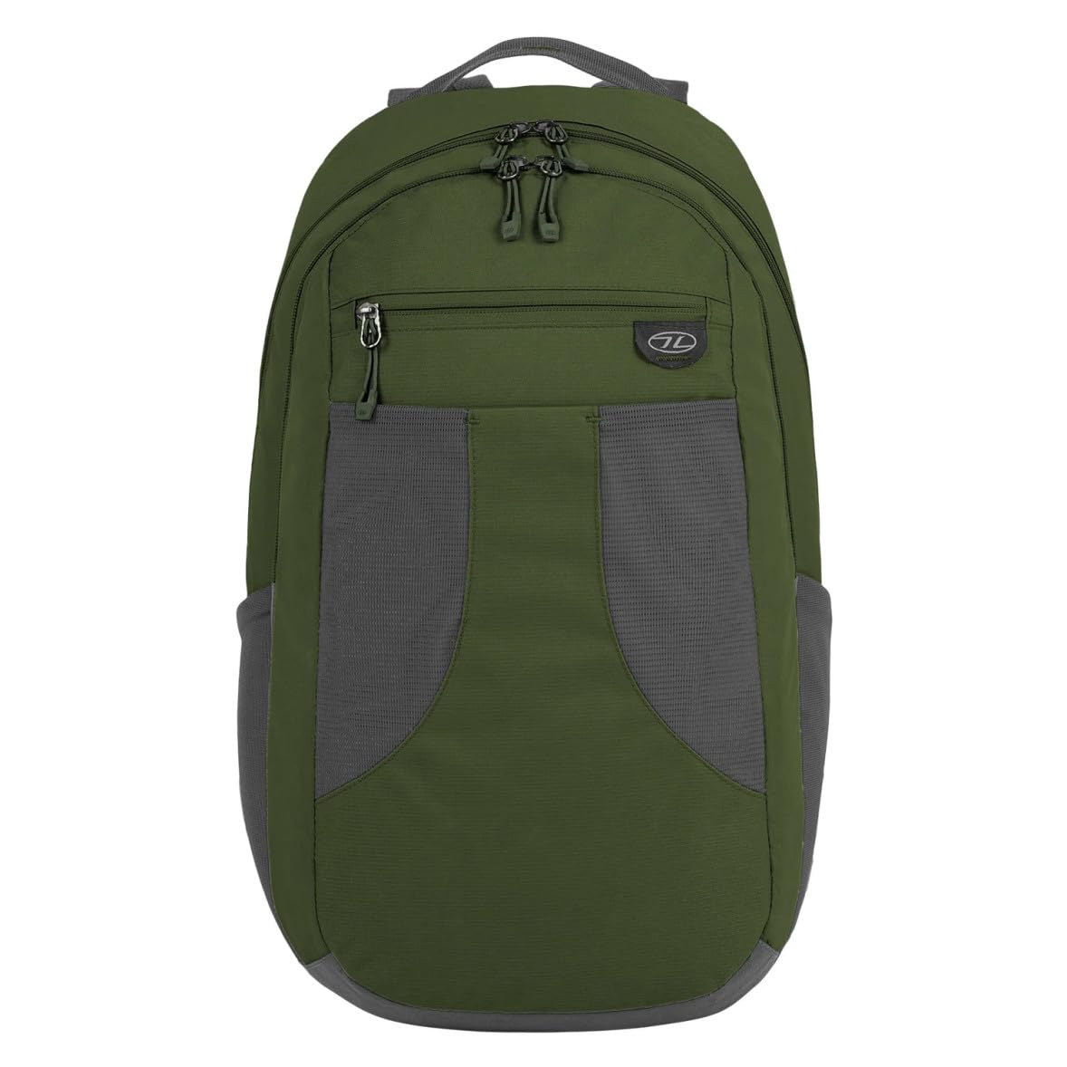 Highlander Men's Pine Green / Dark Grey Arran Daysack 22L : Lightweight Compact Hiking Outdoor Urban Rucksack Backpack With Sleeve For 15" Laptop Or Tablet (Pine Green/Dark Grey)