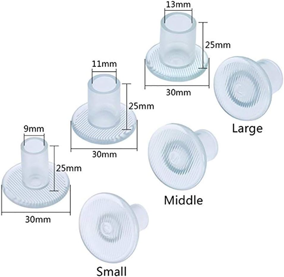 URAQT High Heel Protectors, Stiletto High Heel Caps, Transparent High Heel Stoppers Savers for Grass, Weddings, Formal Occasions, 3 Different Sizes 3 51gLcTMKwdL. AC SL1002