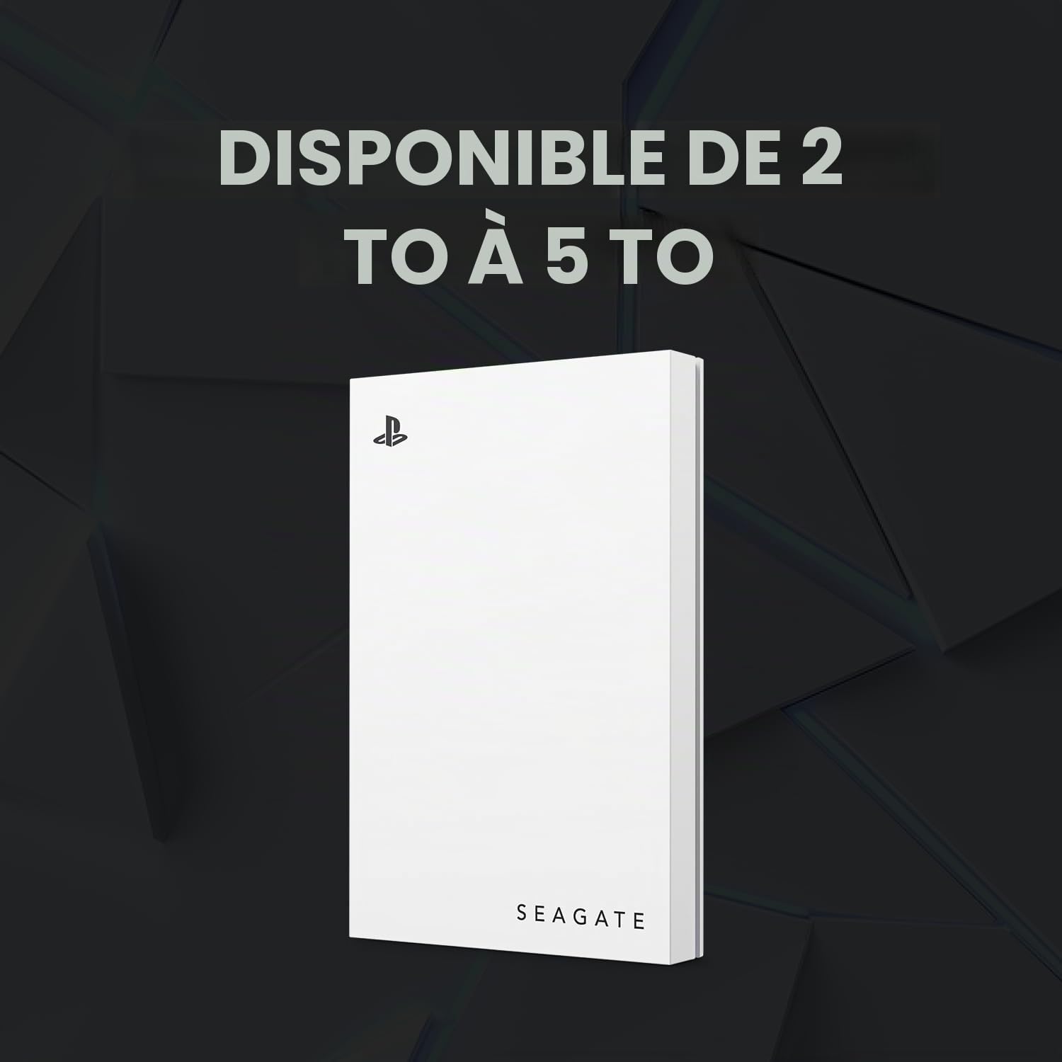 Game Drive pour consoles PlayStation - SEAGATE - 2 To (STLV2000201), blanc