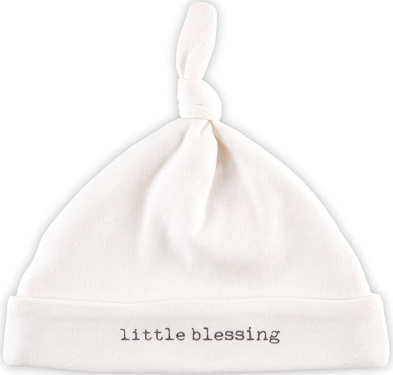 Stephan Baby Beanie Knotted Hat Soft Bamboo-Cotten Stretch Infant Layette Cap, 0-6 Month