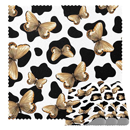 Sets de table papillons en vinyle tressé chic et durable pour table soignée - 2