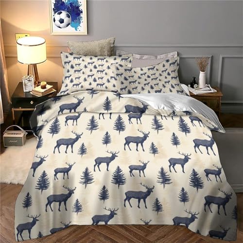 Parure de lit cerf ultra douce en microfibre de qualité supérieure - 6