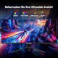 CronusPro 34 Zoll Ultrawide 240Hz Curved Gaming Monitor, 1ms MPRT, UWQHD – Ansicht 4