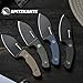 SPITZKANTE P-DA Neck Knife – EDC Fixed Blade Camping Knife with 2.8