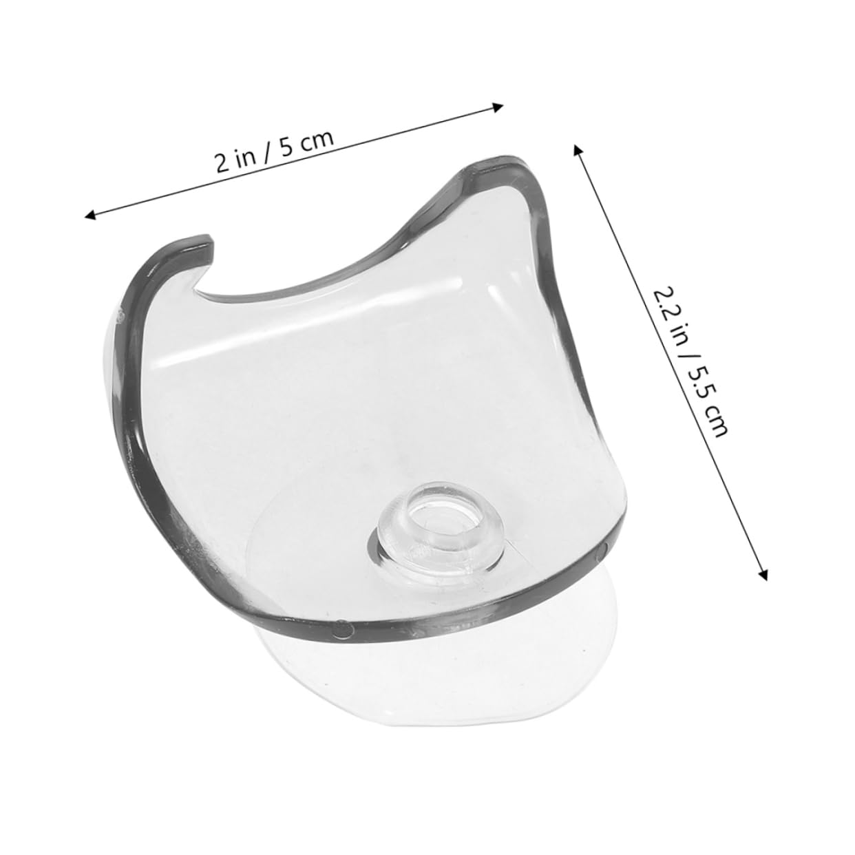 SHERCHPRY Shower Razor Hanger Suction Cup Holder Wall Mount Razor Storage Stand for Bathroom