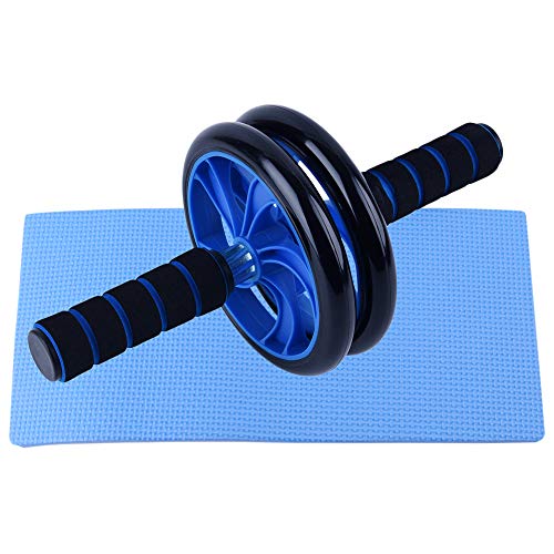 Rolo Abdominal, Andoer Abdominal Roller Wheel com joelheira Home Gym Fitness Abdomen Muscle Training