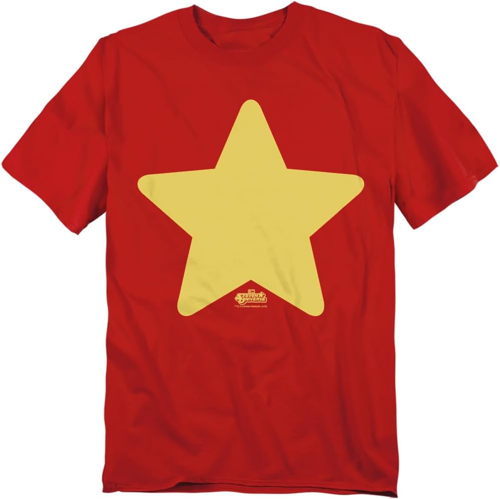 Steven Universe Star Cartoon Network T Shirt Red