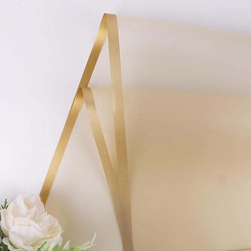 Miniatura 3 de NESCCI Papel de regalo de flores de 20 hojas, papel de regalo de ramo floral impermeable, suministros de floristería, papel de embalaje para boda,