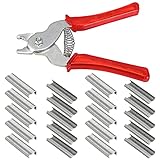 NIKJEBDF Wurstclipper + 600 Clips Wurstklipper Clipper Klipper Handklipper Wurst Clipper Zange