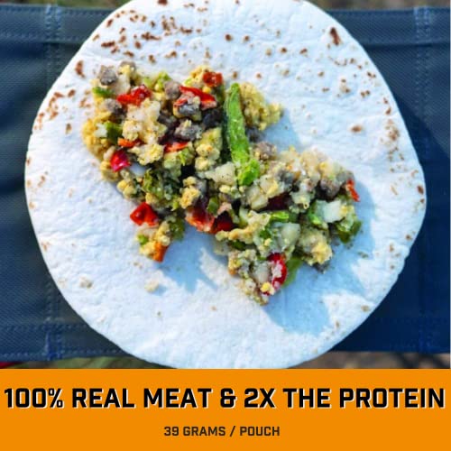 Peak-Refuel-Breakfast-Skillet-39g-Protein-680-Calories-100-Real-Meat-Premium-Freeze-Dried-Backpacking-Camping-Food-2-Servings-Ideal-MRE-Survival-Meal-6-Pack