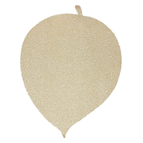 Placemat de feuilles pour table à manger lavable de 38x32 cm - 3
