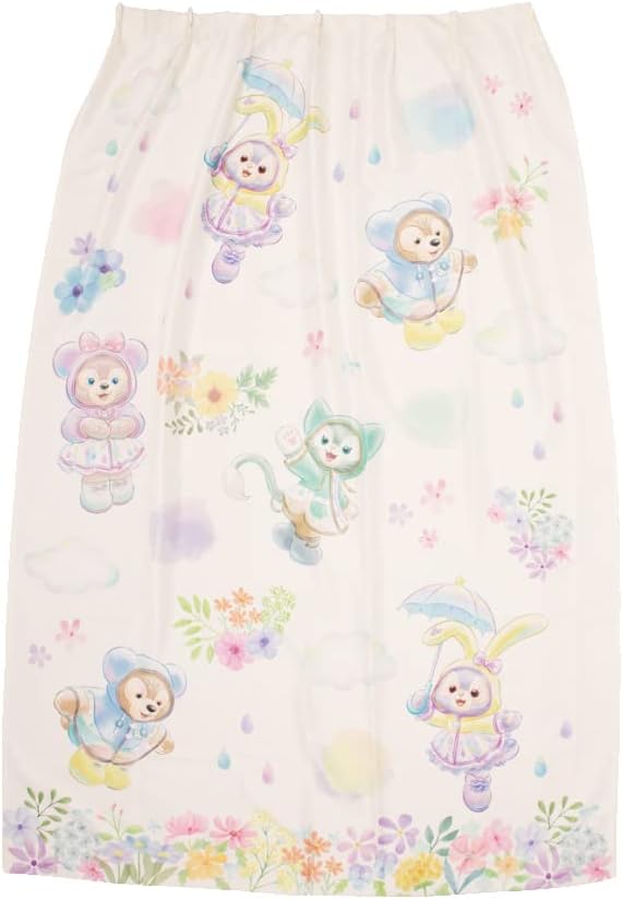 ディズニーリゾート ダッフィー＆フレンズ カーテン ビューティフルレイニーデイズ ダッフィー＆フレンズ ビューティフルレイニーデイズ カーテン 東京