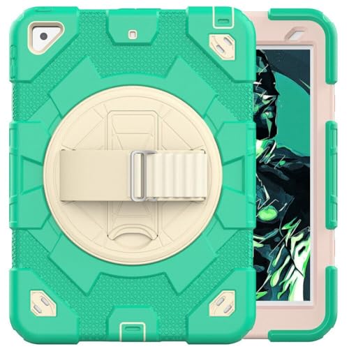 Coque iPad 11e génération antichoc silicone menthe rose gold