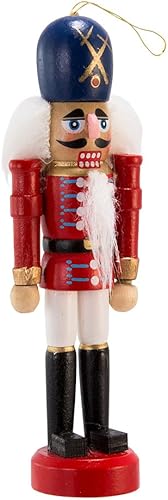 Miniatura 5 de Juego de figuritas Kurt Adler de madera con diseño del Cascanueces