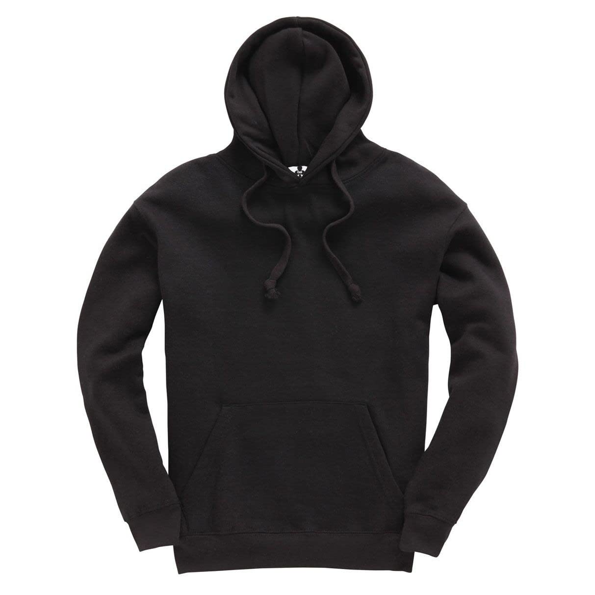 Crazy TeesPlain Pullover Hoody Hooded Top Hoodie for Mens Ladies Unisex Hooded Sweatshirts