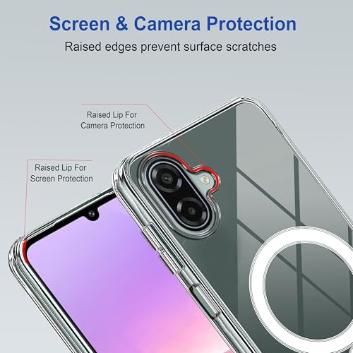 Image of amazon basics Back Case Cover for Samsung Galaxy M17e 5G |Scratch-Resistant Back Cover | Clear