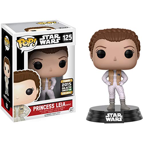 Princess Leia [Hoth] (2017 Galactic Con Exc): Funk o Pop! Vinyl Figure Bundle with 1 Compatible Graphic Protector (125 - 11308 - B)