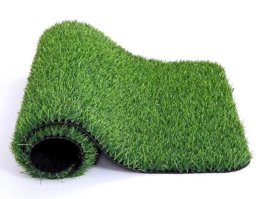 Image of Artificial Grass Rug Carpet 1.5X2 Ft 35MM Customizable,Realistic Fake Grass Deluxe Turf Synthetic Turf Thick Lawn Pet Turf -Perfect for Indoor /Outdoor.