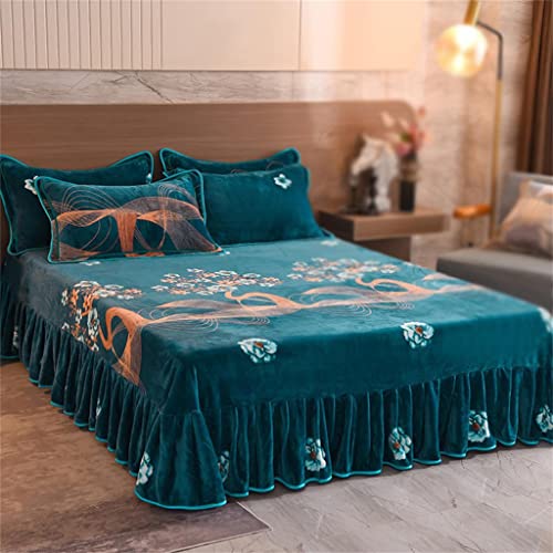 Housse de couette flanelle douillette ensemble de lit chaud et moelleux - 3