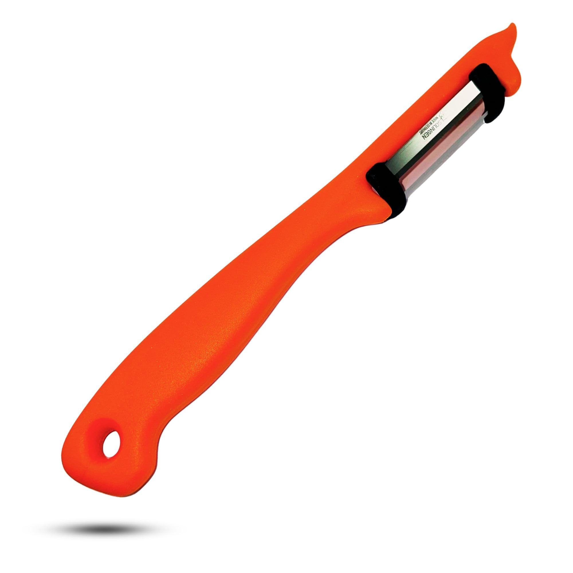 German Steel Double Blade Peeler, Effortless Precision, Ergonomic Handle, Bioalien Market Solingen Peeler DUO