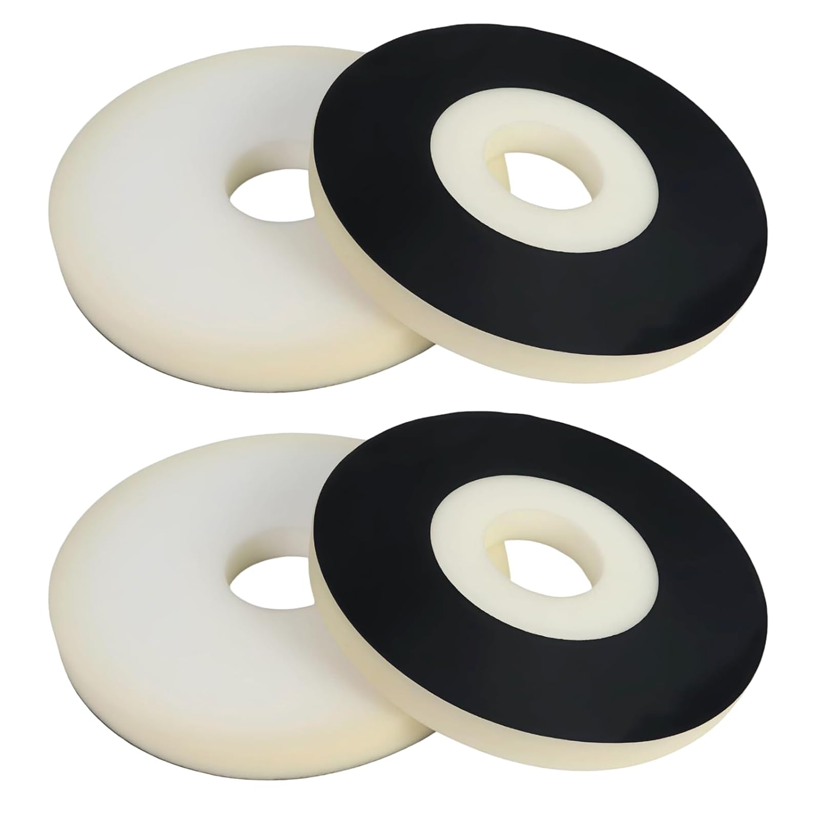 Pxzh 4Pcs 9Inch Round Sanding Pad Sturdy Construction Multifunctional Foam Backing Pad For Multiple Use On Sanders And Grinders Backing
