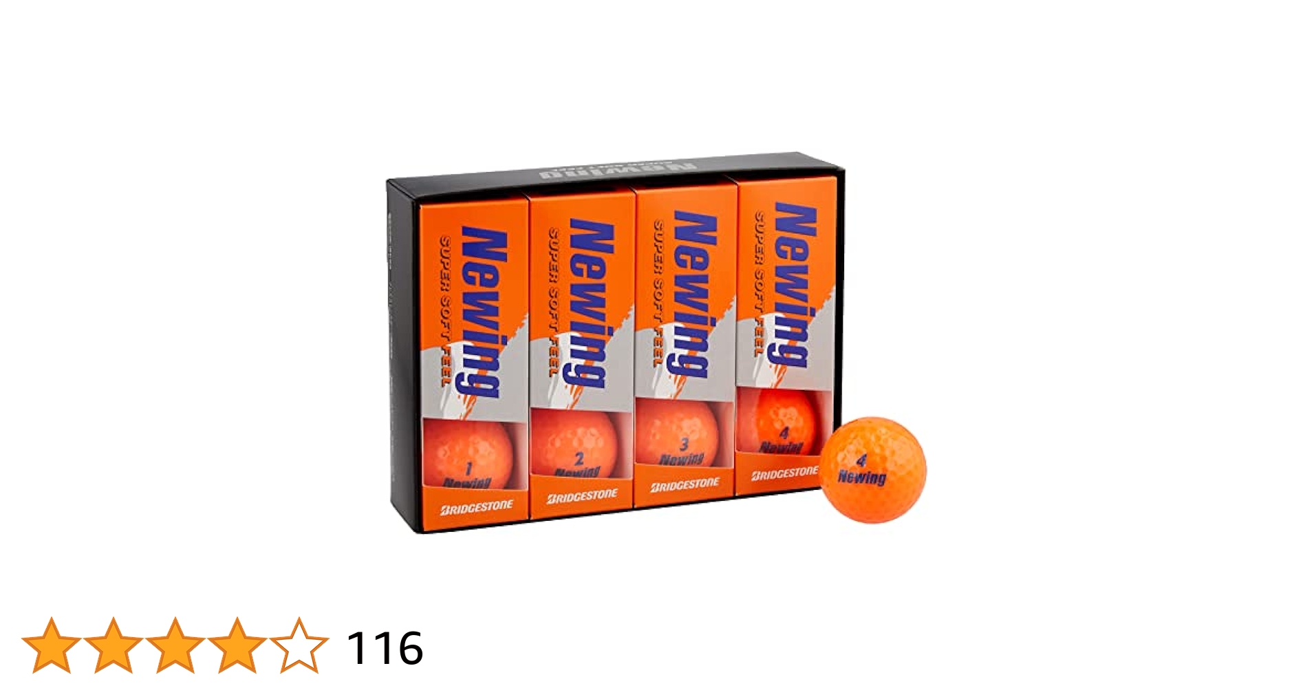 Amazon.co.jp: ブリヂストン(BRIDGESTONE) ゴルフボール ニュー