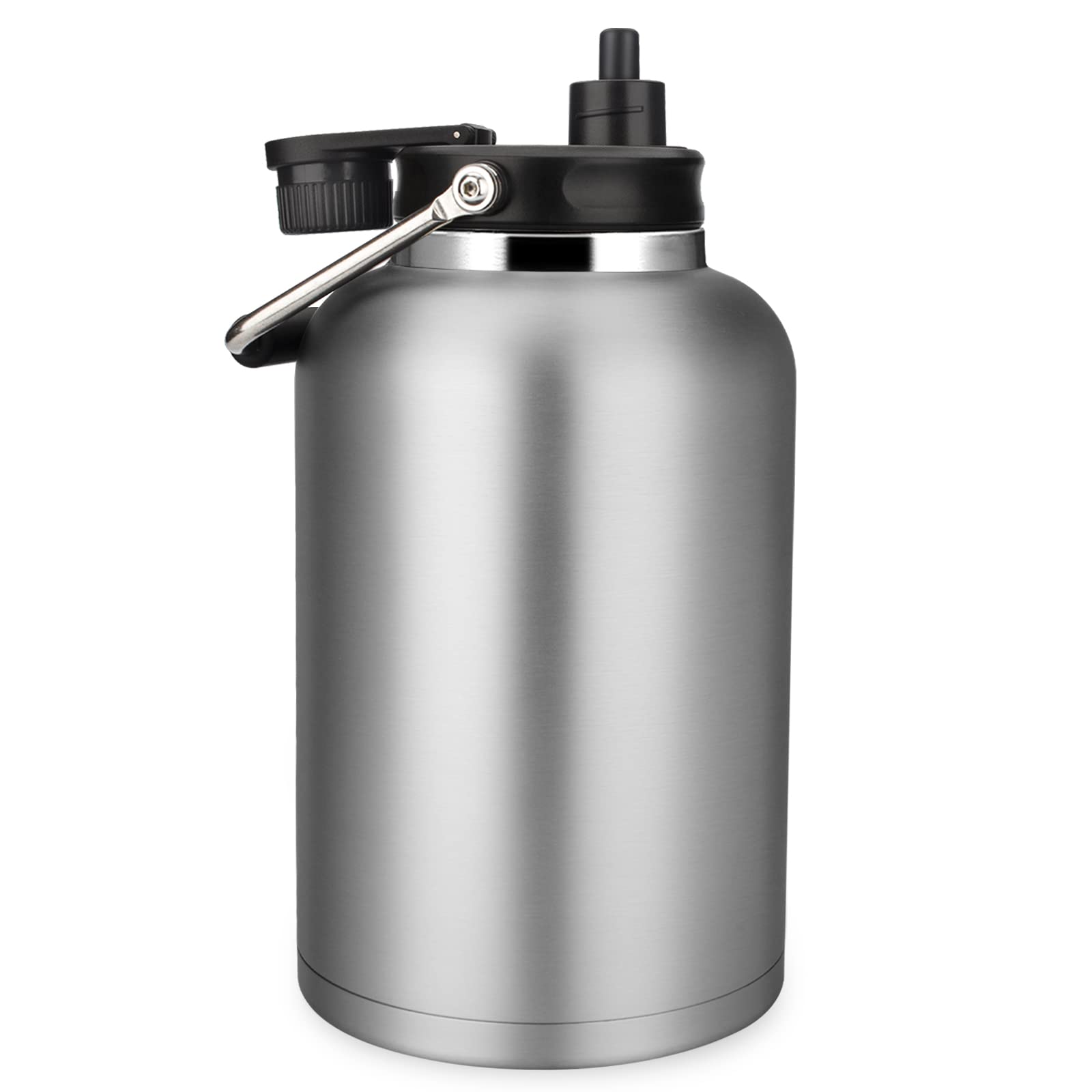 Zenbo 1 Gallon Jug with Straw, 128 oz Stainless Steel Sports Water Bottle