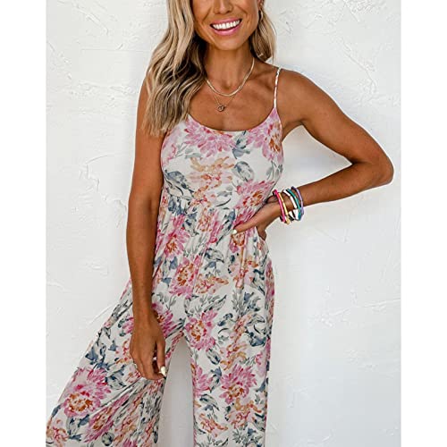 July 4 Sweatpants Women Petite Summer High Waisted Jumpsuit Women's Floral Backless Jumpsuit Casual Women Womens Yoga Pants Gold Beach Dresses For Women 4-Jul Womens Yoga Pants High Waisted Multi Pack #TOP4