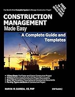 Construction Management Made Easy: A Complete Guide and Templates 9719590114 Book Cover