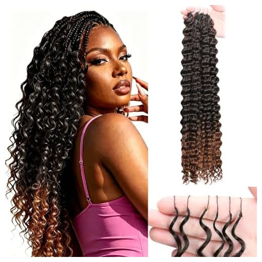 Miracle Knots Deep Wave Crochet Hair