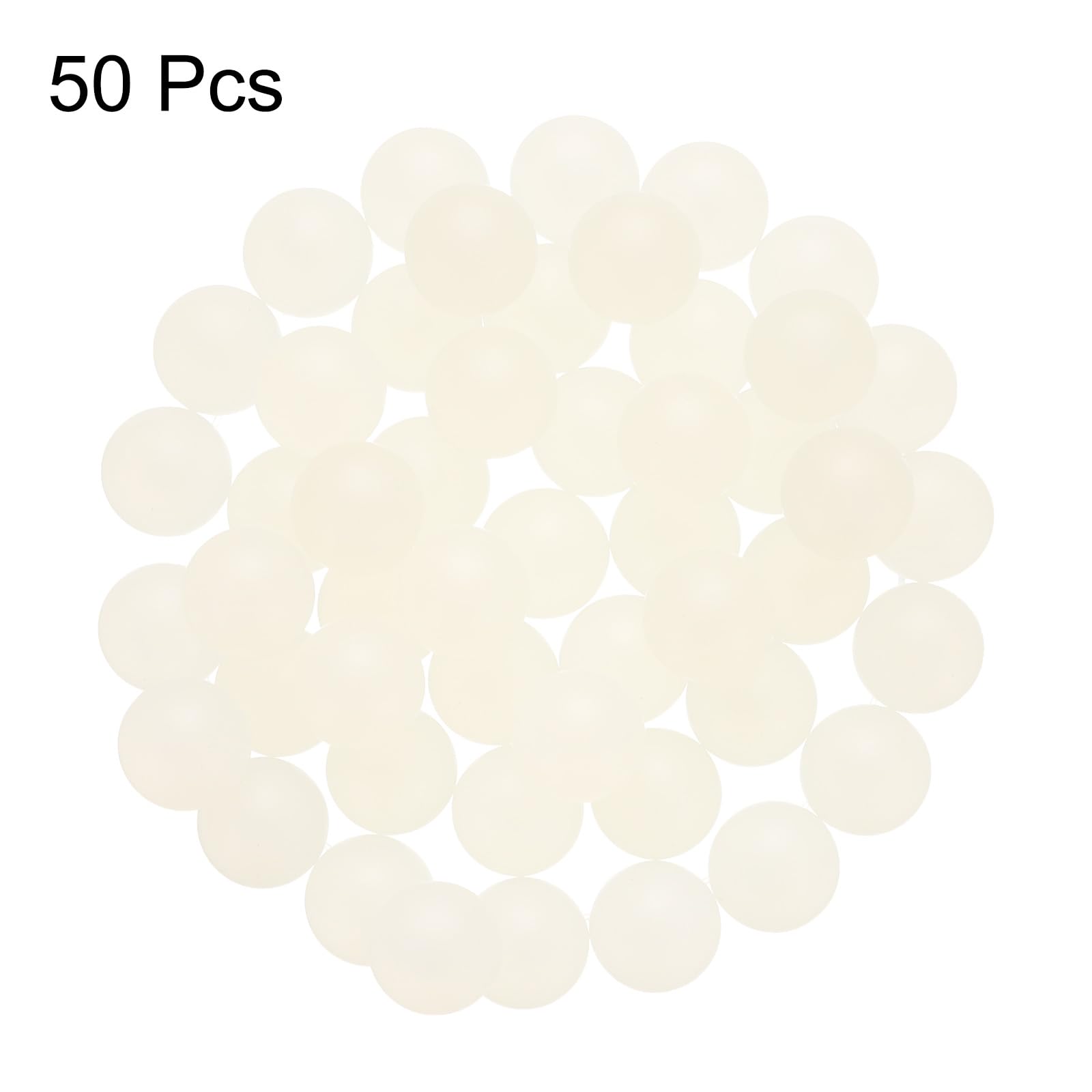 QUARKZMAN 50pz PP Plastica Cuscinetti Sferici 1/2" 12,7mm G1 Precisione Mini Sfere