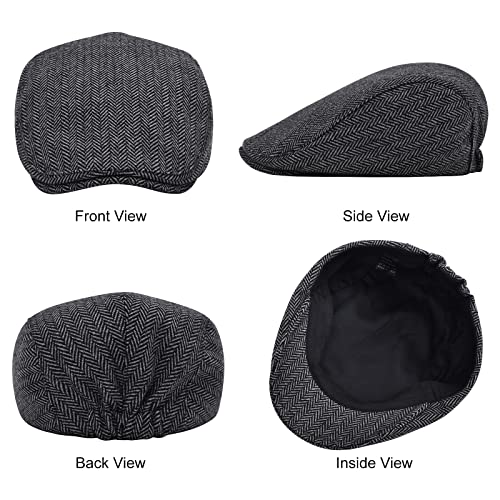 Image of STARANCE Men Wool Newsboy Cap