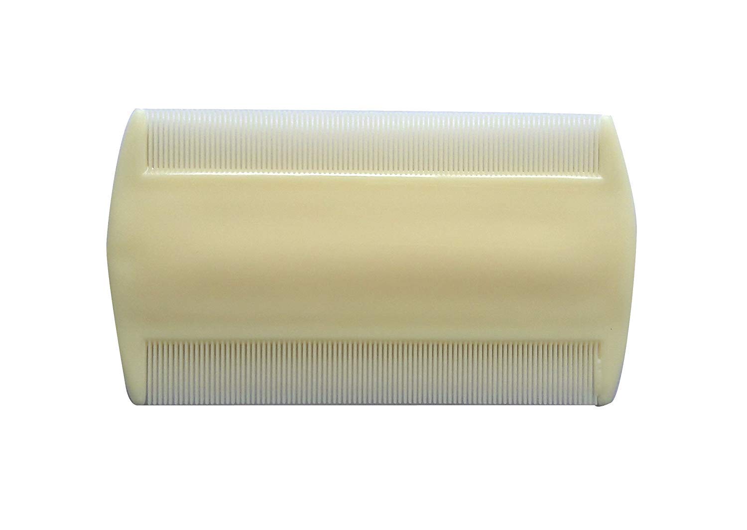 MJ Ragav Dust Clean Remove Nit-Free Dry, Wet Hair Slim Lice Narrow Comb (White)