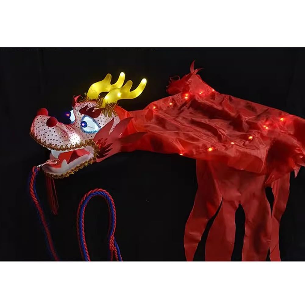 Ruban Poi Dragon LED pour maîtriser le jonglage lumineux en plein air