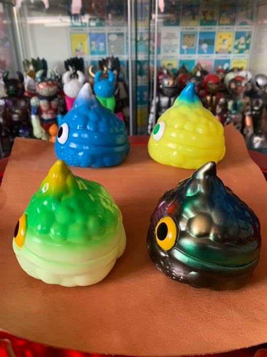 REALHEAD カオスライム ミニ 真頭玩具 REALHEAD リアルヘッド カオスライム 4個セット ソフビ