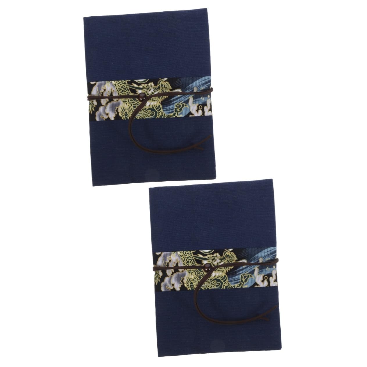 SHINEOFI 2pezzi Copertina Per Libri Fatta Mano Protettiva e Decorativa Custodia Per Stile Vintage Facile Da Usare e Lavabile